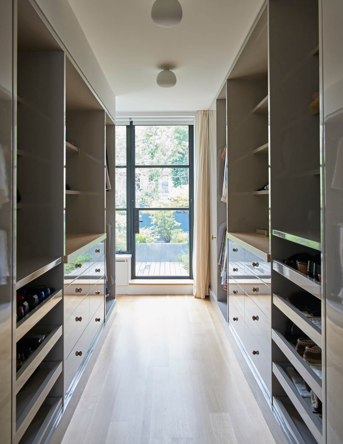 Brooklyn Heights Carriage House, Closet by Sherman Architects