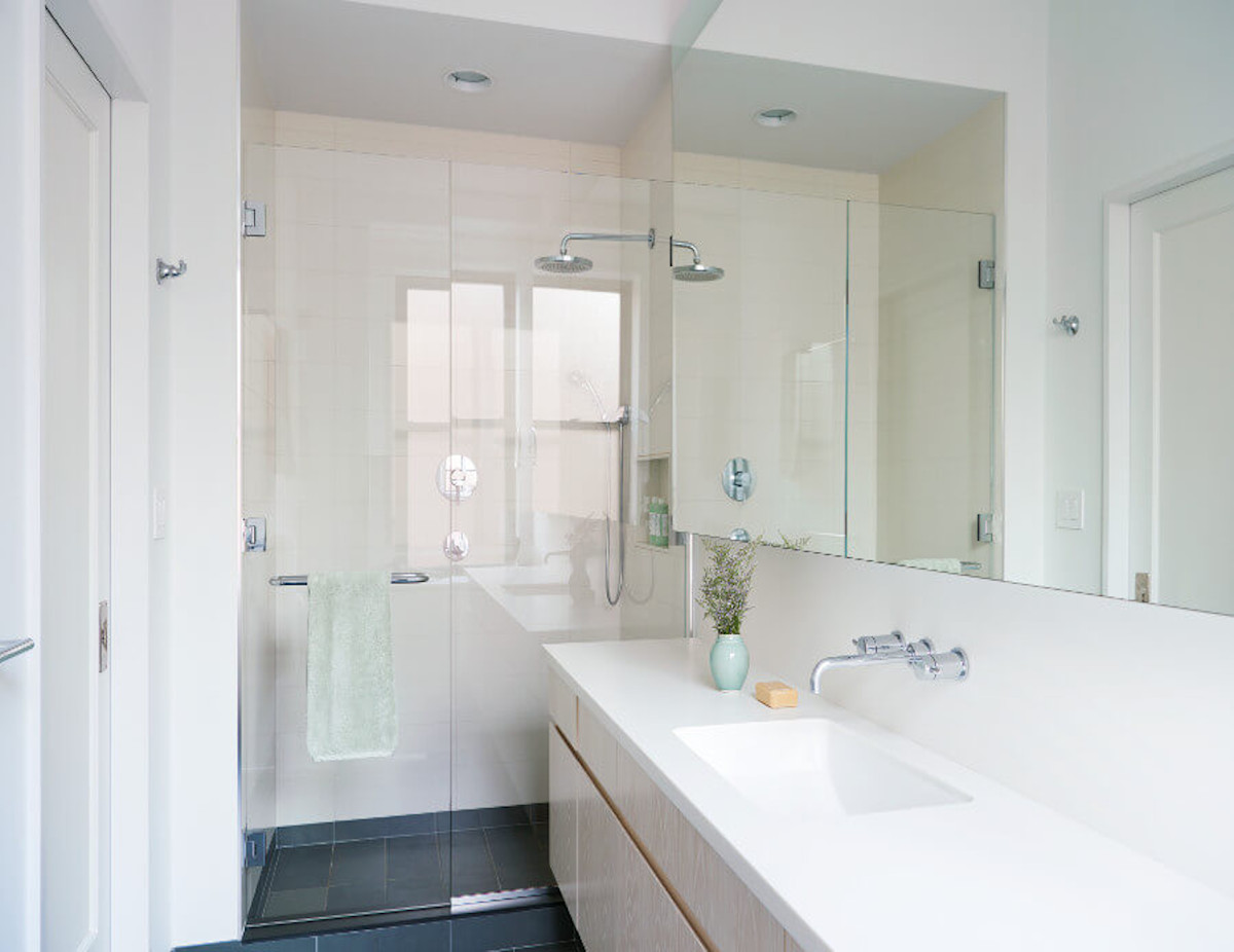 West End Avenue Apartment, Bathroom by Sherman Architects