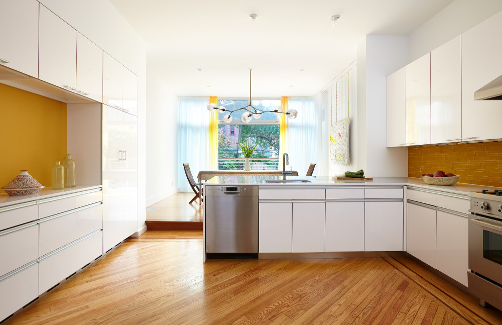 Prospect Heights Addition, Kitchen by Sherman Architects