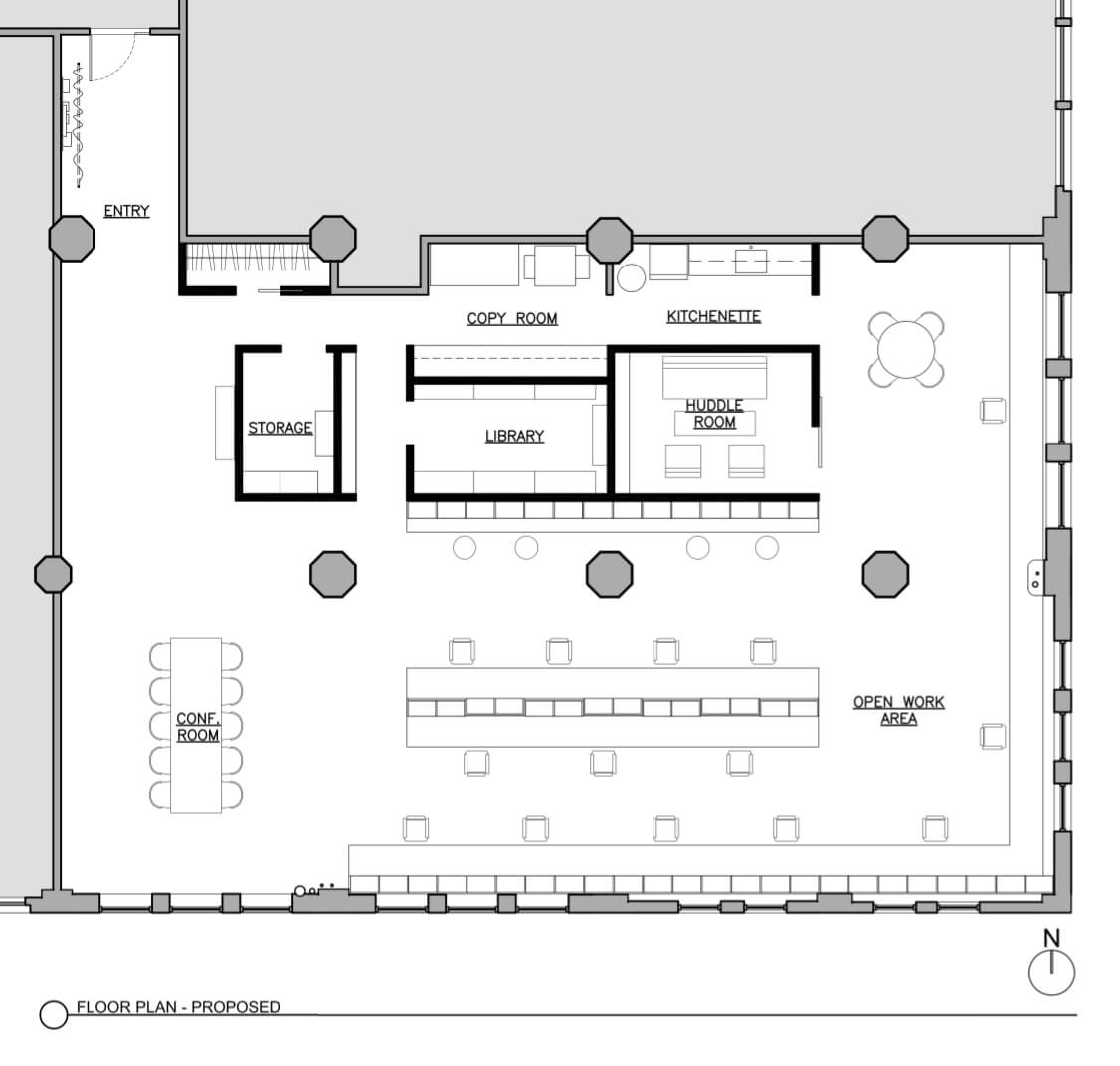 Dumbo Office, Blueprint by Sherman Architects