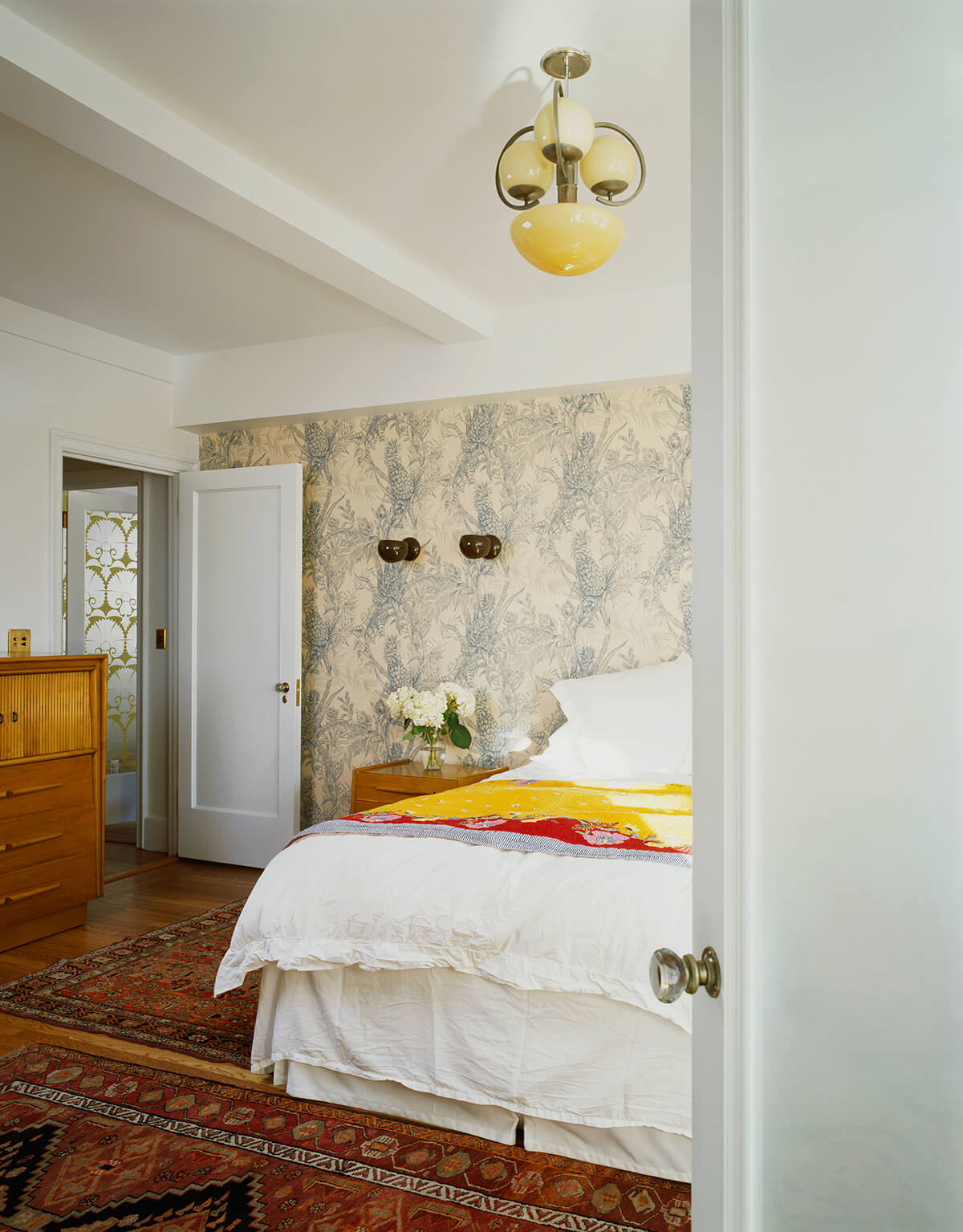 Manhattan Valley Apartment, Bedroom by Sherman Architects