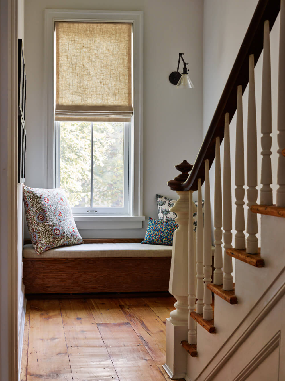 Greenpoint Row House, Reading Nook by Sherman Architects