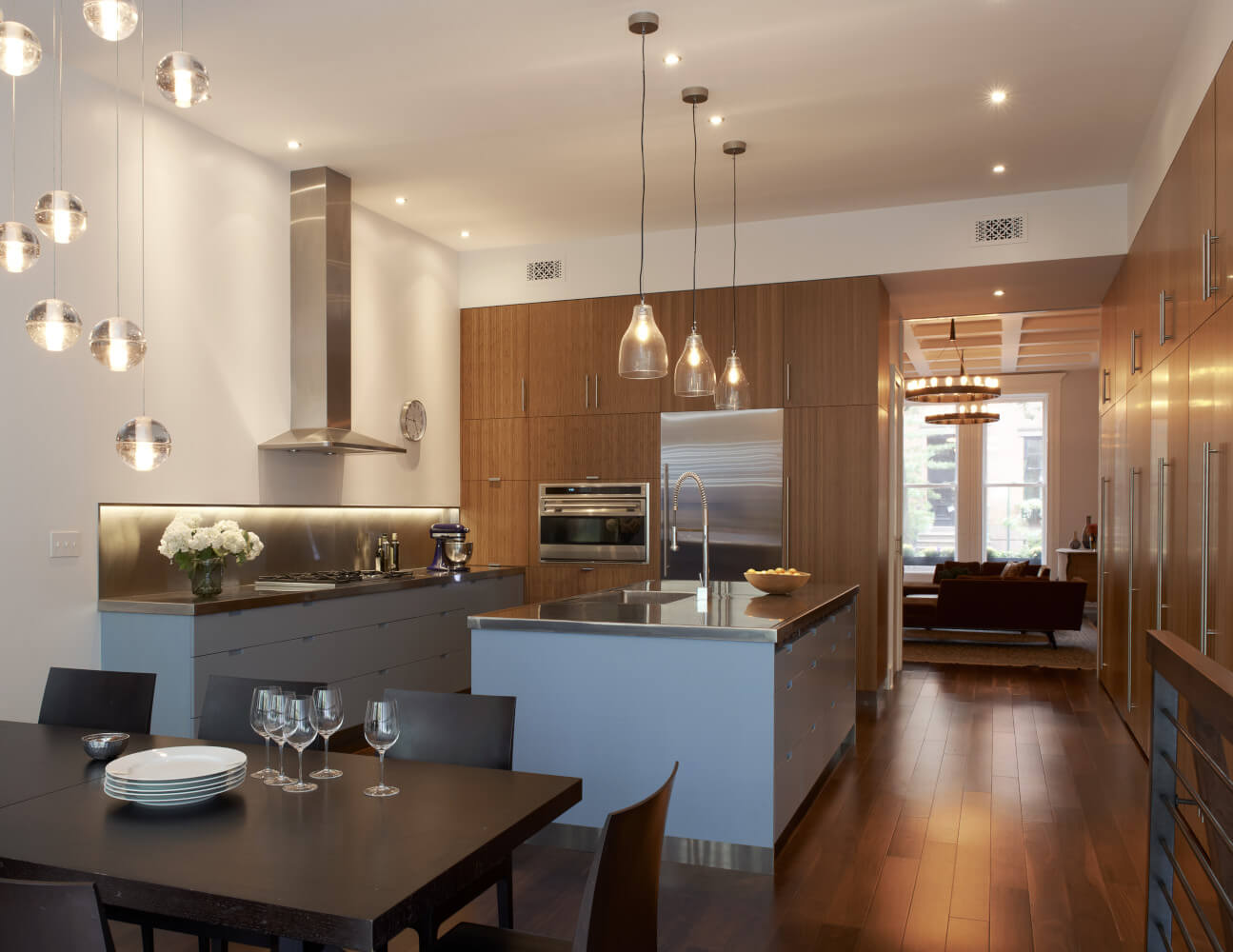 	Brooklyn Heights Brownstone, Kitchen by Sherman Architects
