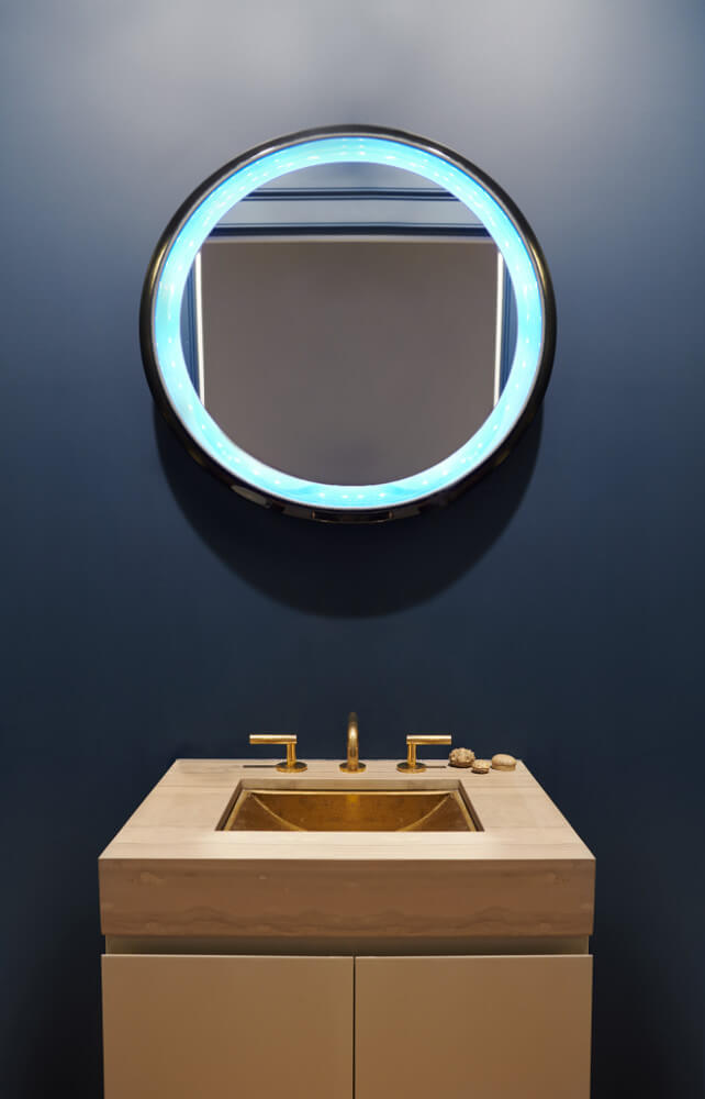 Brooklyn Heights Row House, Bathroom by Sherman Architects