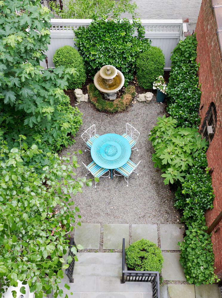 Prospect Park West Twin, Garden by Sherman Architects