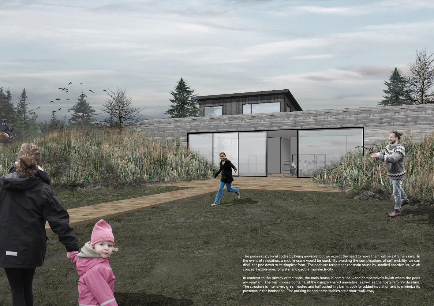 Camp Nordurljos Competition by Sherman Architects