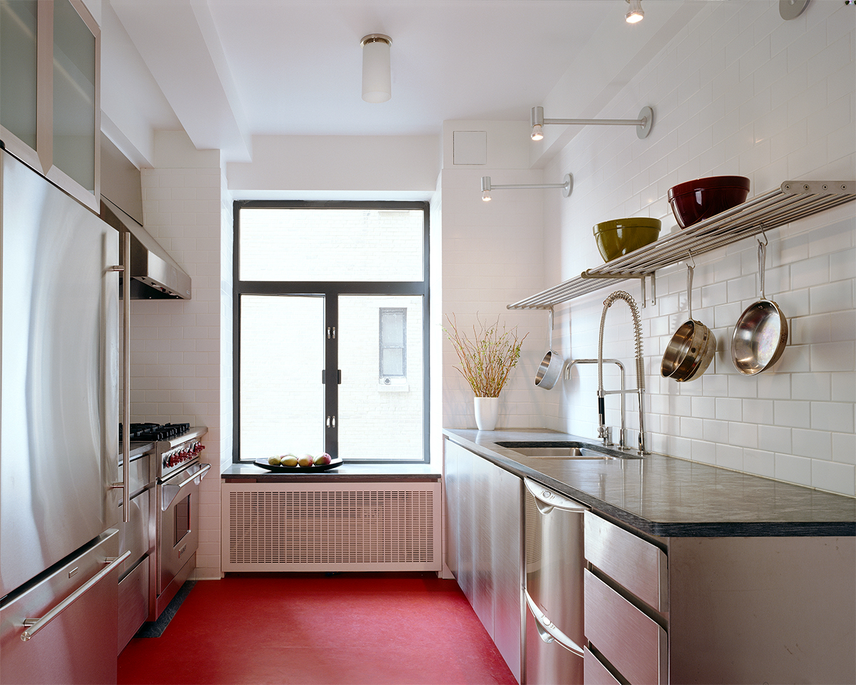 Central Park West Apartment, Kitchen by Sherman Architects