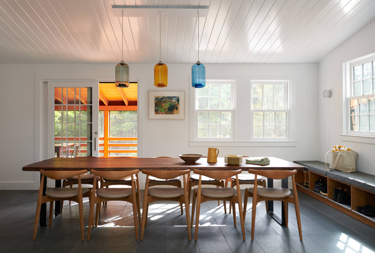 Connecticut House, Dining Room by Sherman Architects