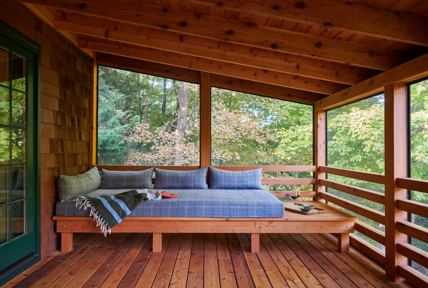 Connecticut House, Deck by Sherman Architects