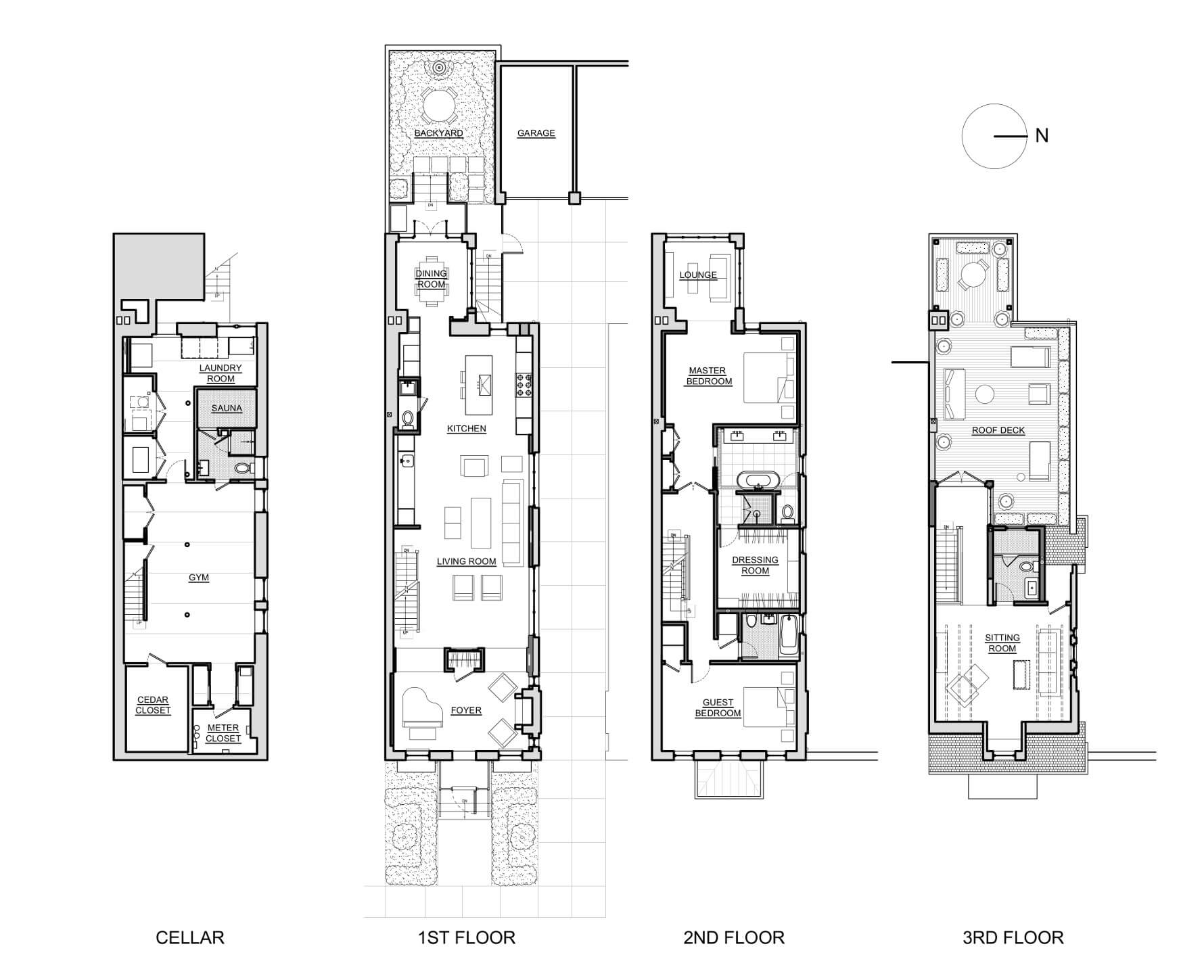 	Prospect Park West Twin, Blueprint by Sherman Architects