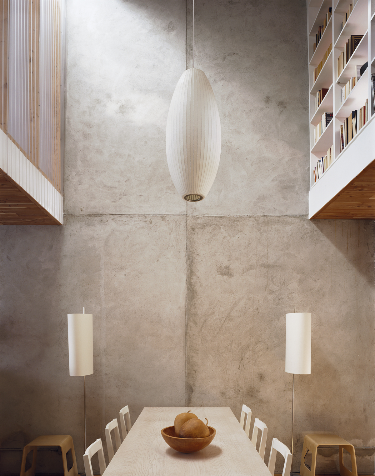 Crown Heights Row House, Dining Room by Sherman Architects