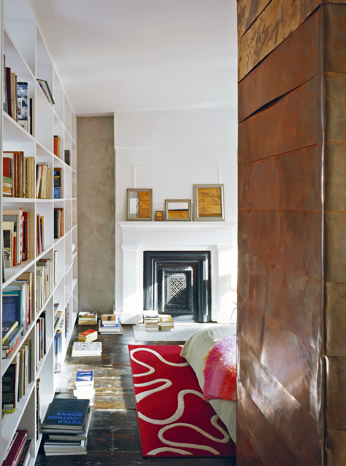 Crown Heights Row House, Bedroom by Sherman Architects