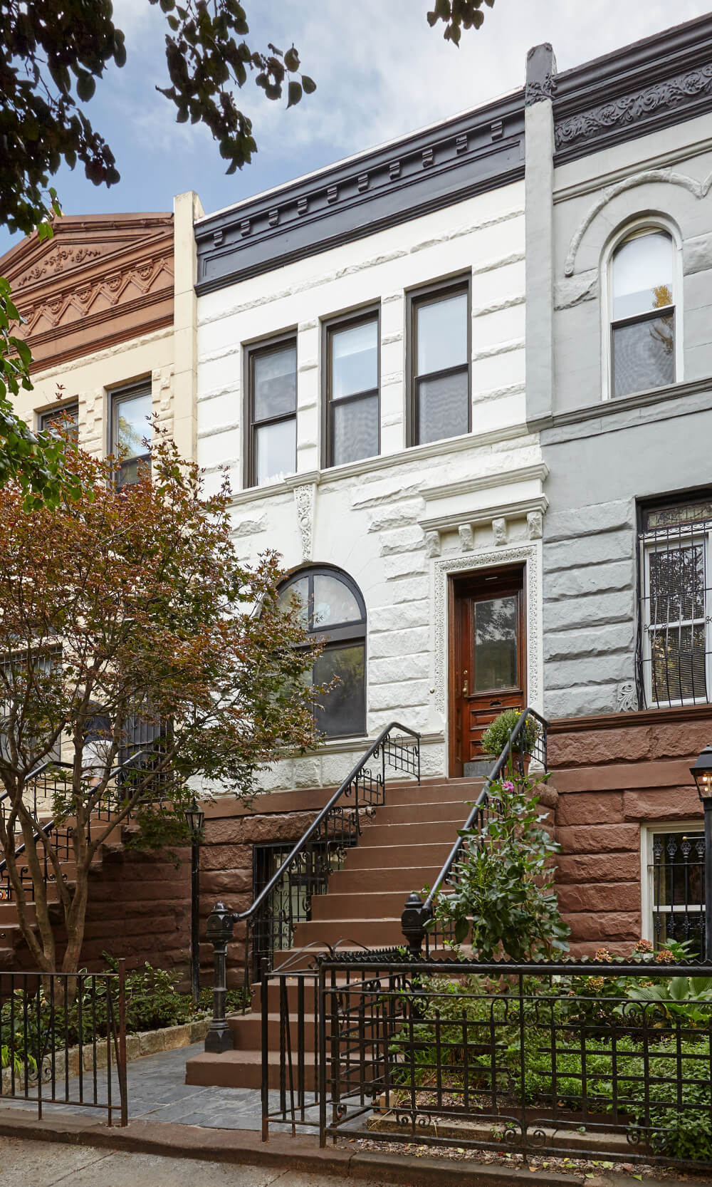 Prospect Heights Addition, Front Façade by Sherman Architects