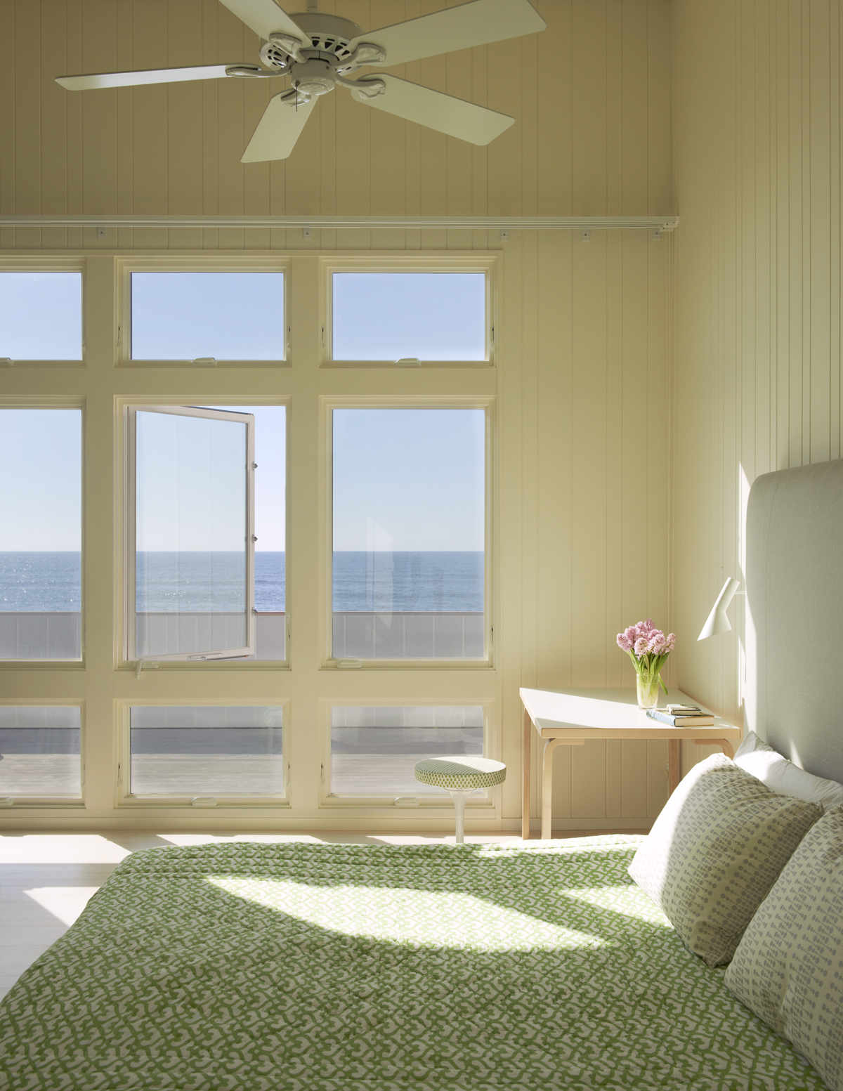 Fire Island House, Bedroom by Sherman Architects