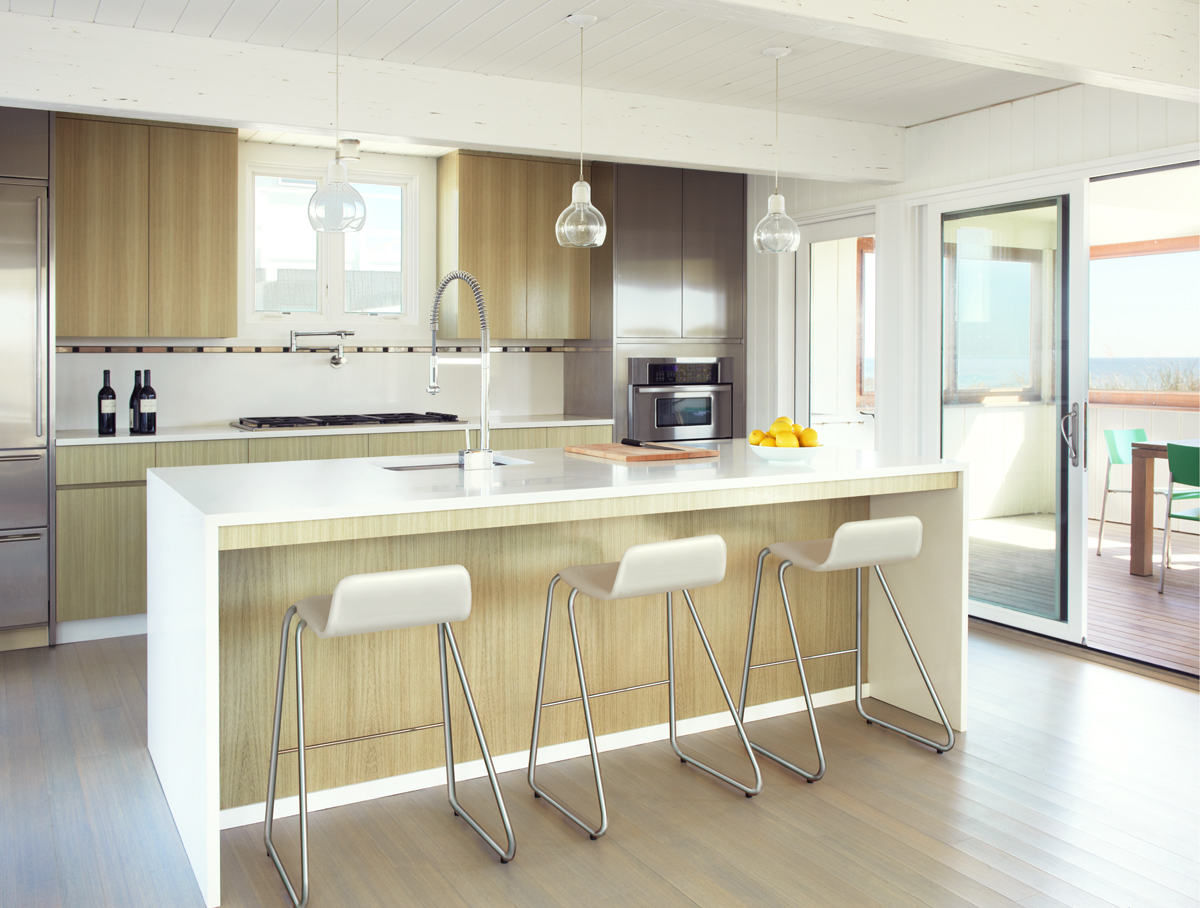 Fire Island House, Kitchen by Sherman Architects