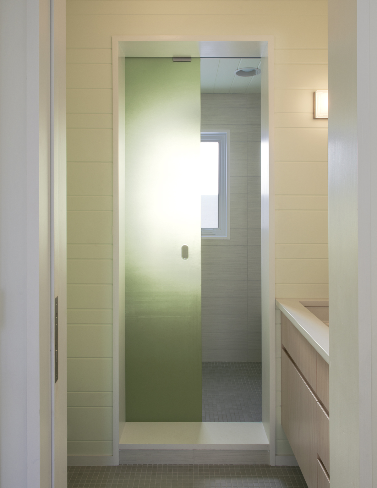 Fire Island House, Bathroom by Sherman Architects