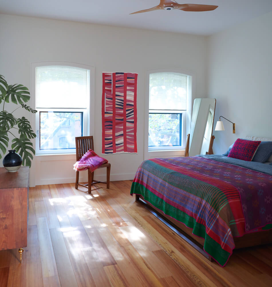 Fort Greene Brownstone, Bedroom by Sherman Architects