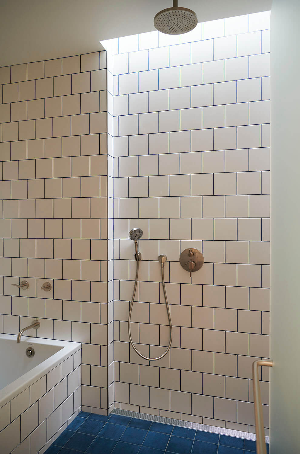 Fort Greene Brownstone, Bathroom Tile by Sherman Architects
