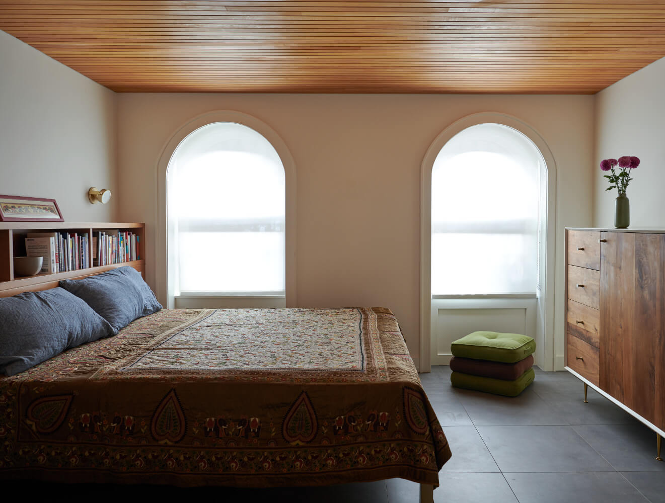 Fort Greene Brownstone, Bedroom by Sherman Architects