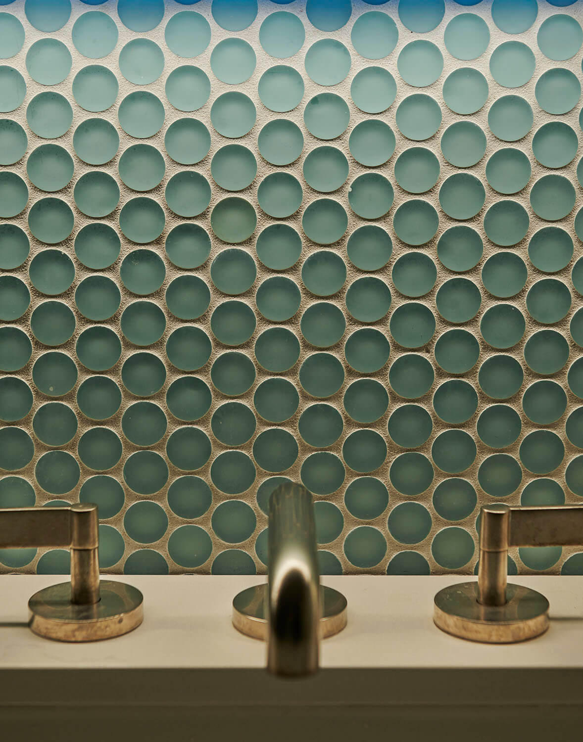 	Fort Greene Brownstone, Bathroom Tile by Sherman Architects