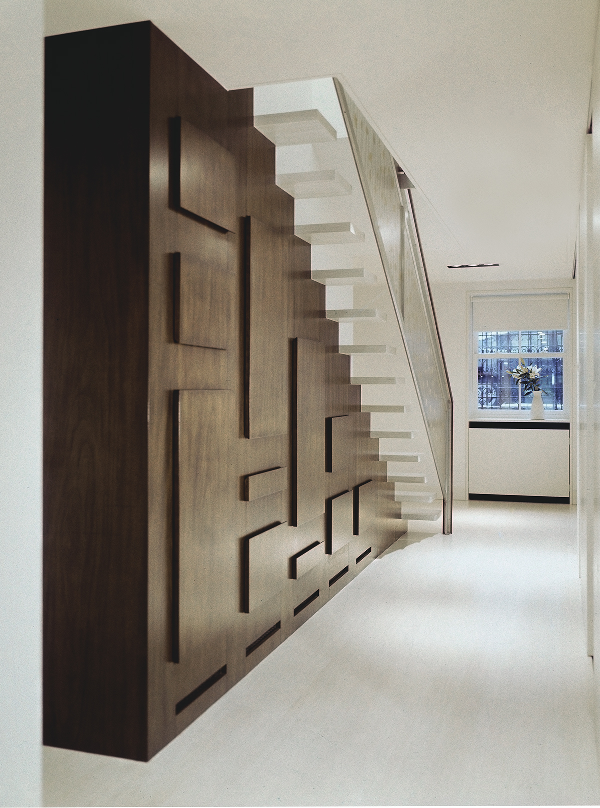 Soho Duplex, Staircase by Sherman Architects
