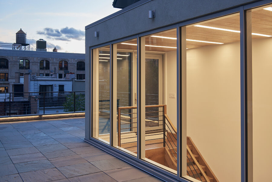 Upper West Side Limestone, Roof by Sherman Architects