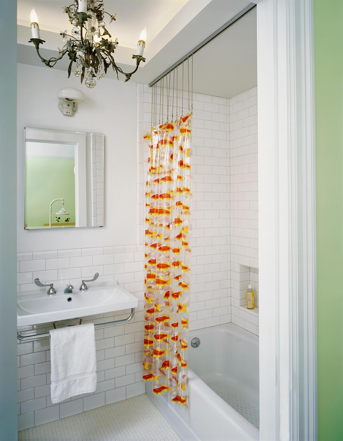 Manhattan Valley Apartment, Bathroom by Sherman Architects