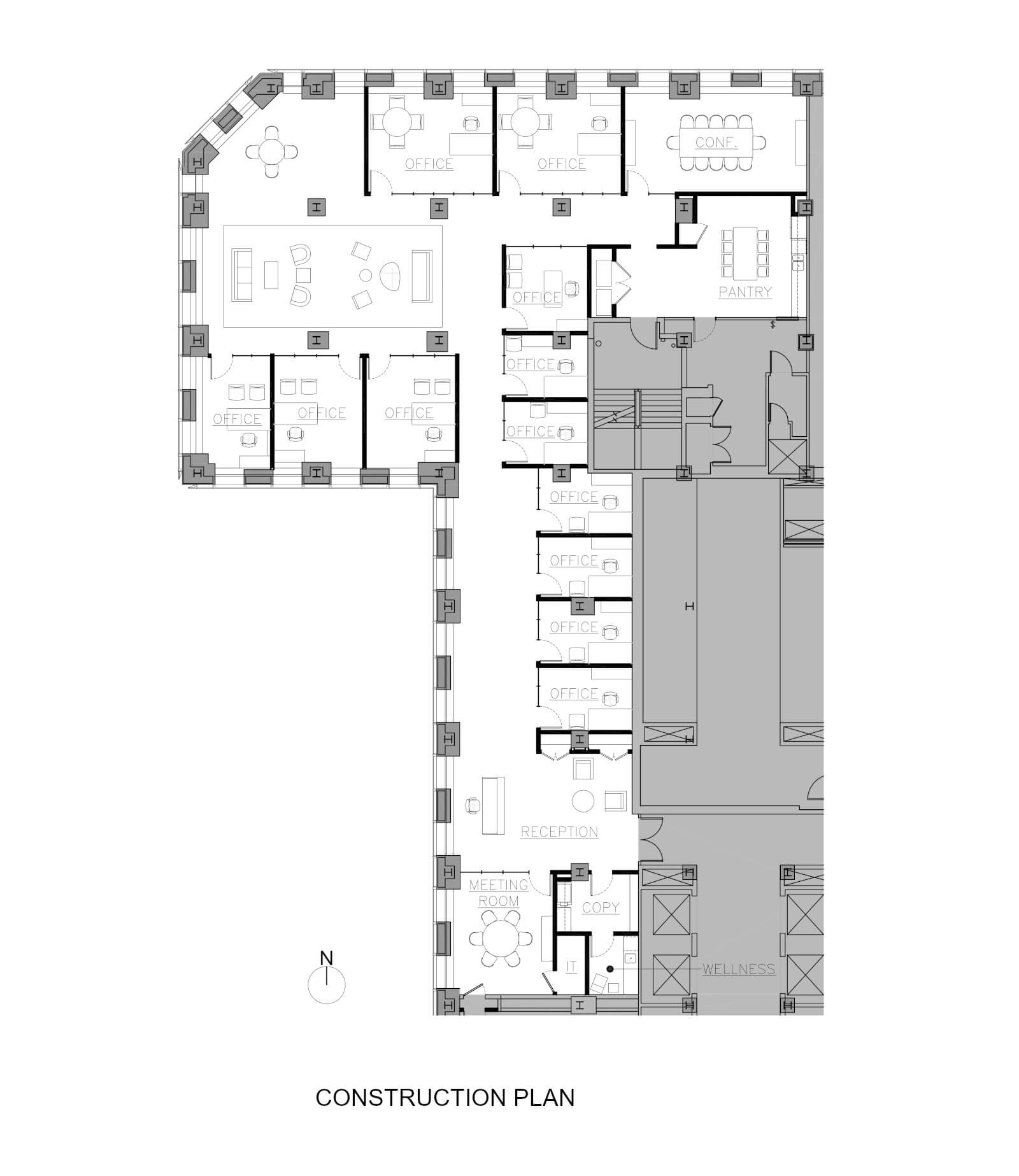 Midtown Offices - floorplan