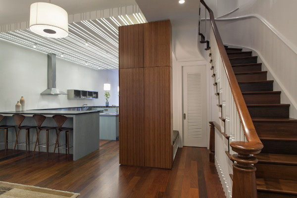 Carroll Gardens Townhouse by Sherman Architects