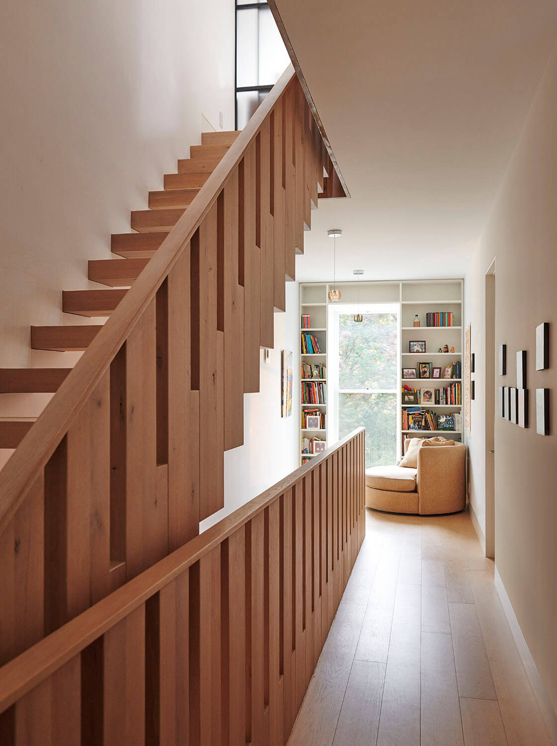 Park Slope Additions, Staircase by Sherman Architects