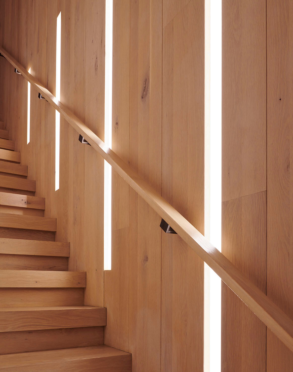 Park Slope Additions, Staircase by Sherman Architects
