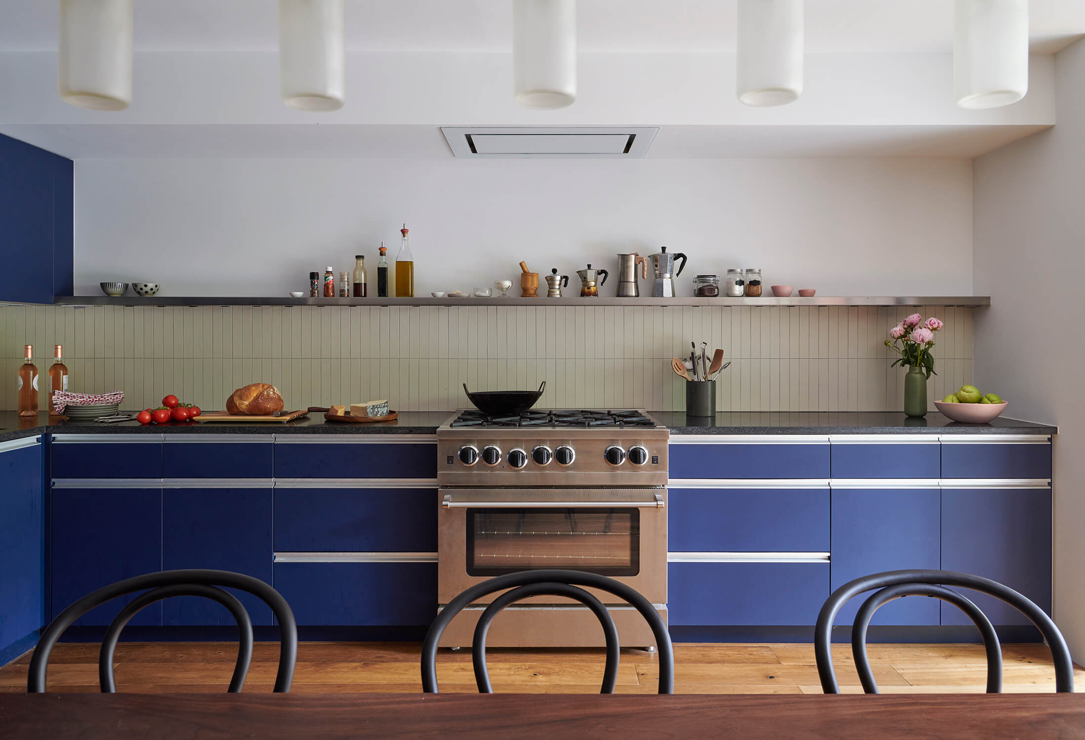 Prospect Heights Multi Family, Kitchen by Sherman Architects