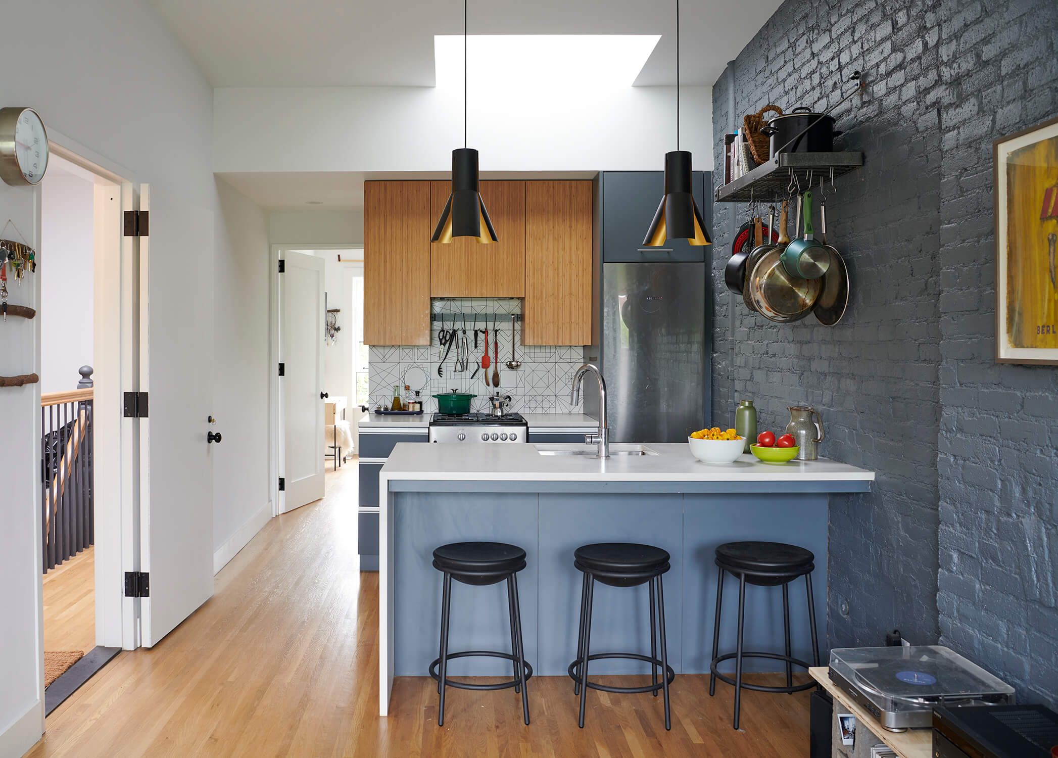 	Prospect Heights Multi Family, Kitchen by Sherman Architects