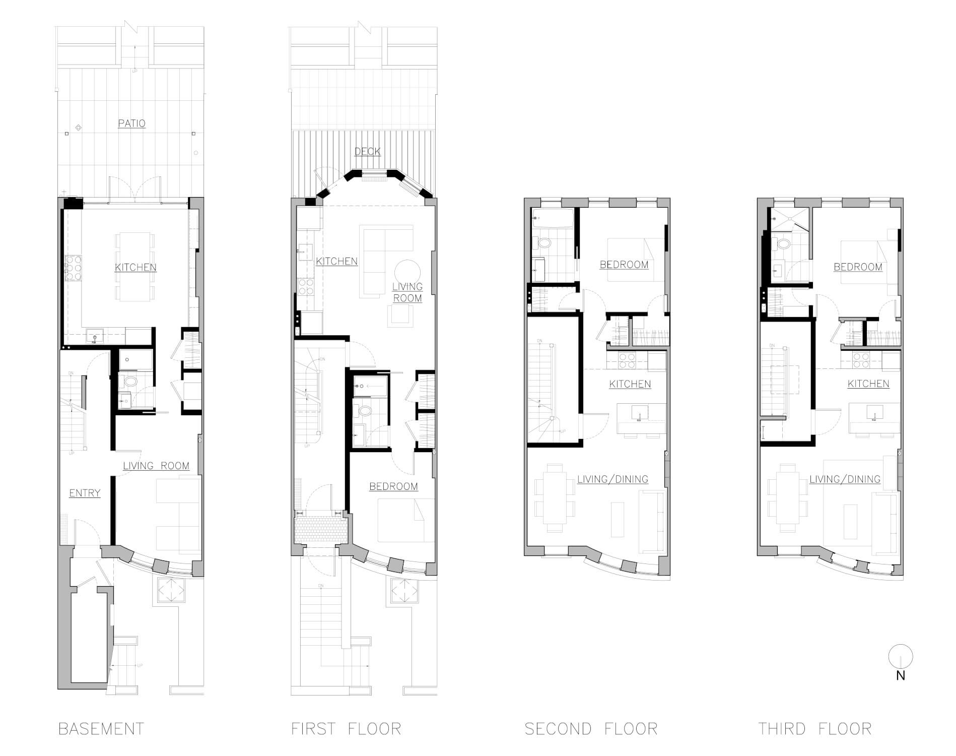 Prospect Heights Multi Family Blueprint by Sherman Architects
