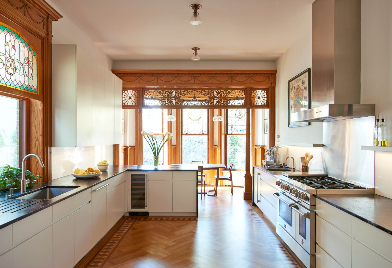 Prospect Park West house - kitchen