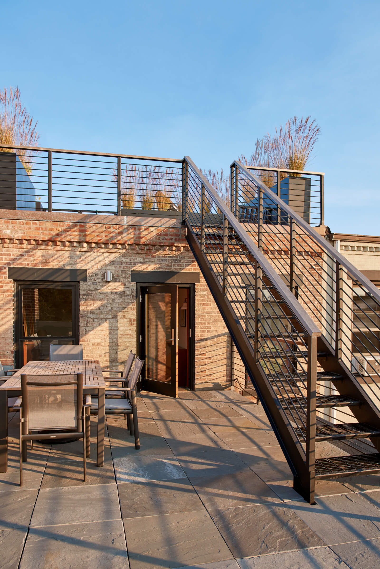 Prospect Park West house - roof decks