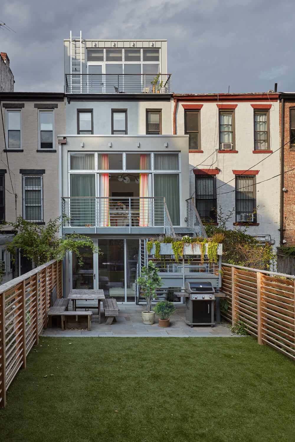 Prospect Heights Addition, Rear Façade by Sherman Architects