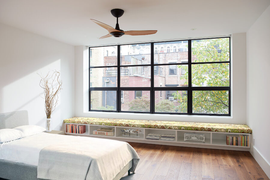 Upper West Side Limestone, Bedroom by Sherman Architects