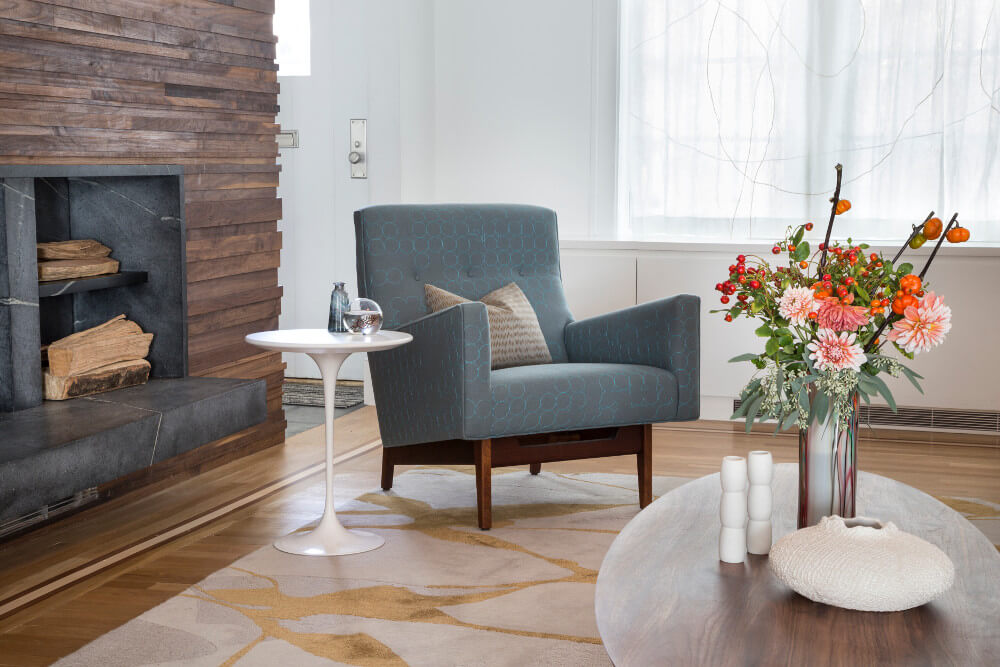 Park Slope Tudor, Living Room by Sherman Architects
