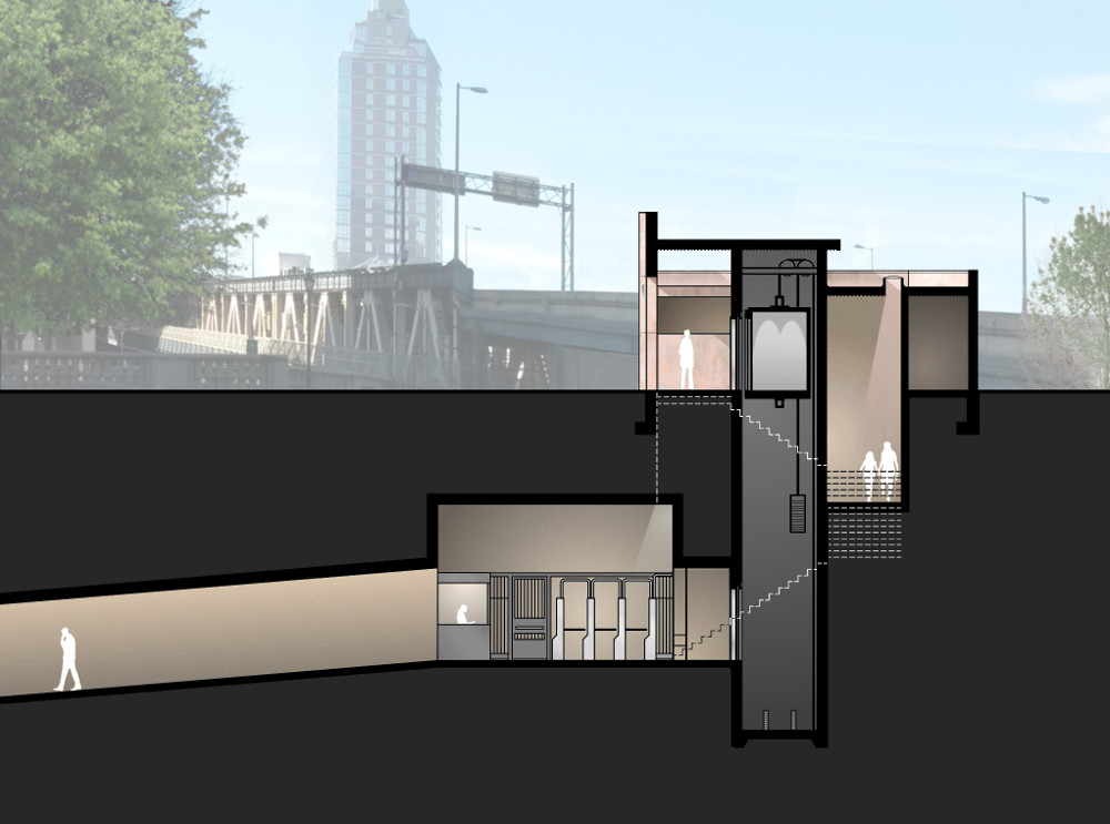 York Street Subway Station by Sherman Architects