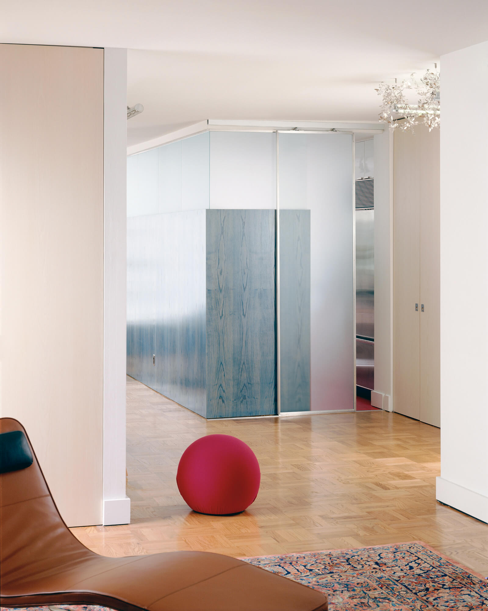 Greenwich Village apartment foyer