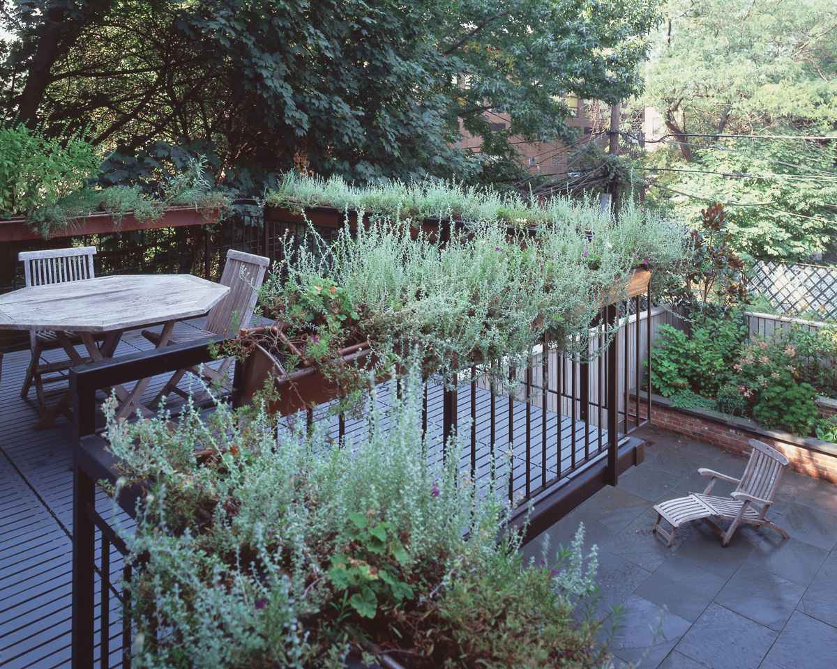 Park Slope Garden Deck by Sherman Architects