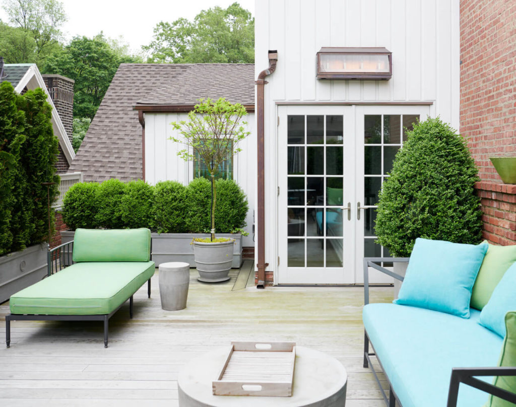 Prospect Park West Twin, Deck by Sherman Architects
