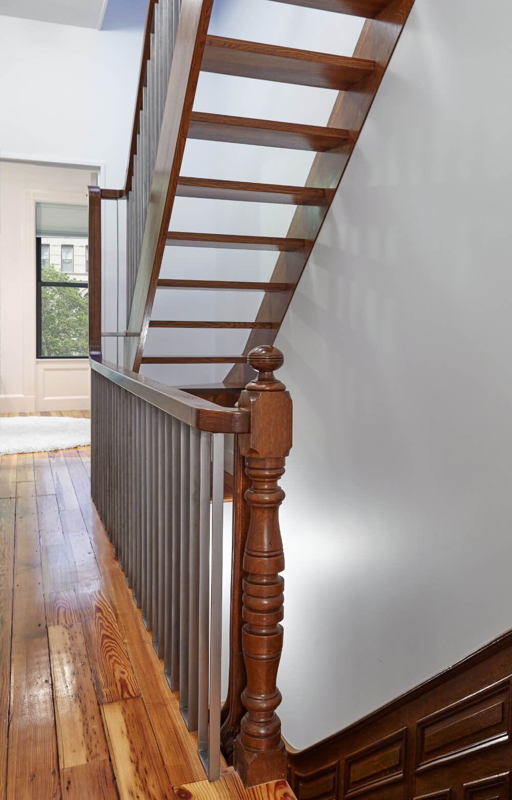 Prospect Heights Addition, Staircase by Sherman Architects