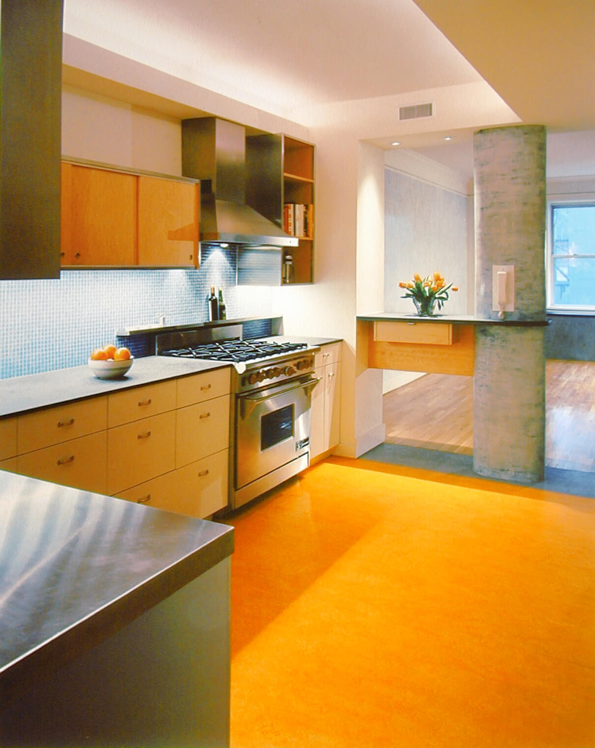 Upper West Side Apartment, Kitchen by Sherman Architects