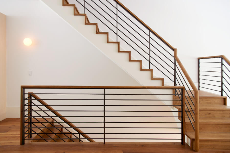 Upper West Side Limestone, Staircase by Sherman Architects