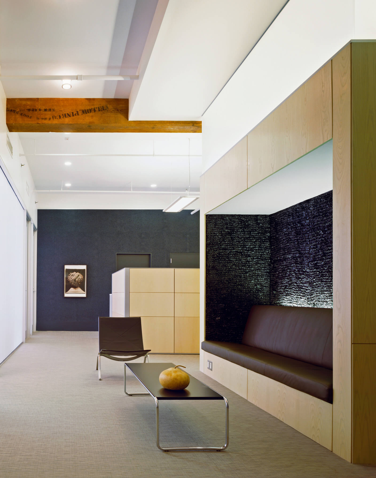 Soho offices reception alcove
