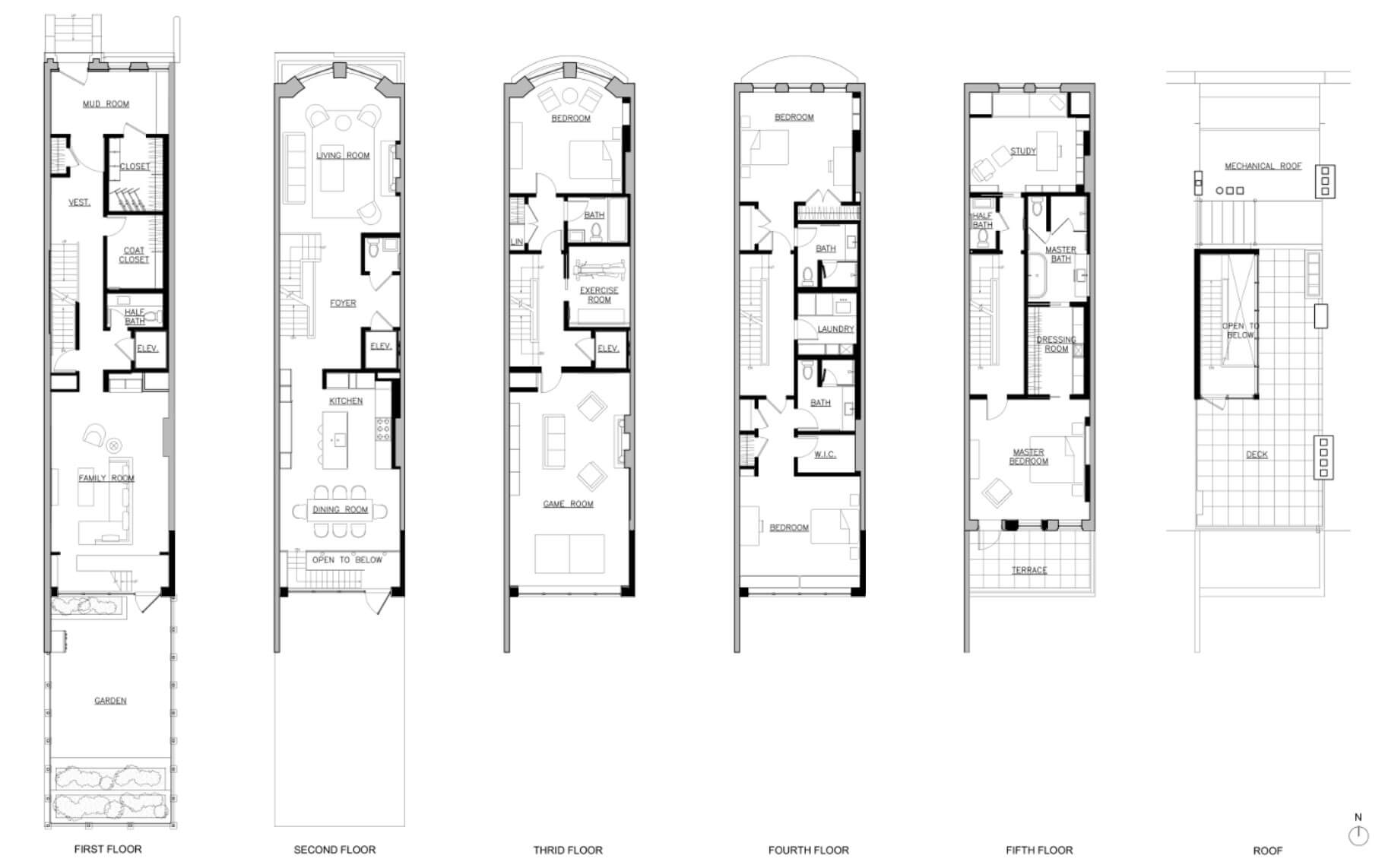 Upper West Side Limestone Blueprint by Sherman Architects