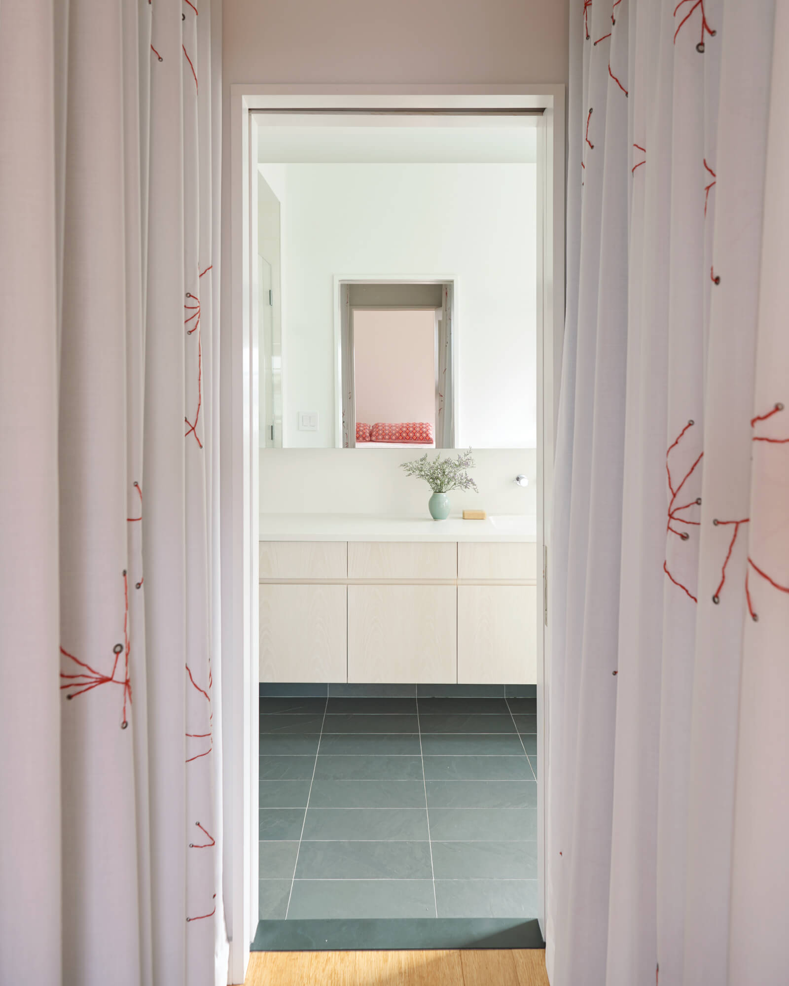 West End Avenue bathroom vanity