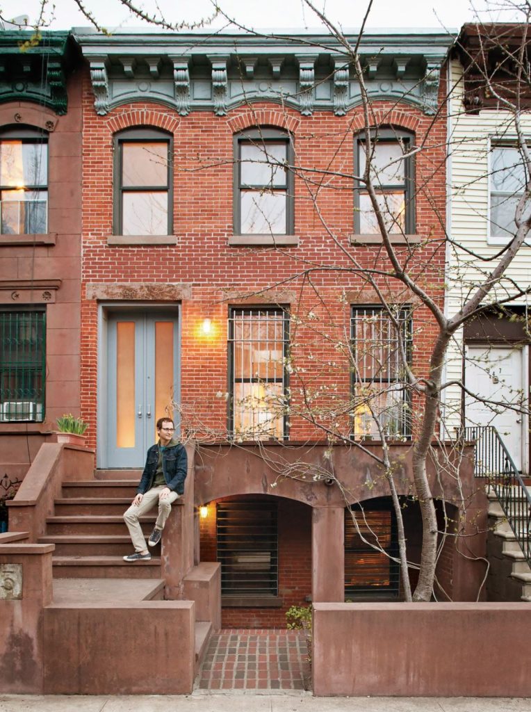 Prospect Heights House - front facade
